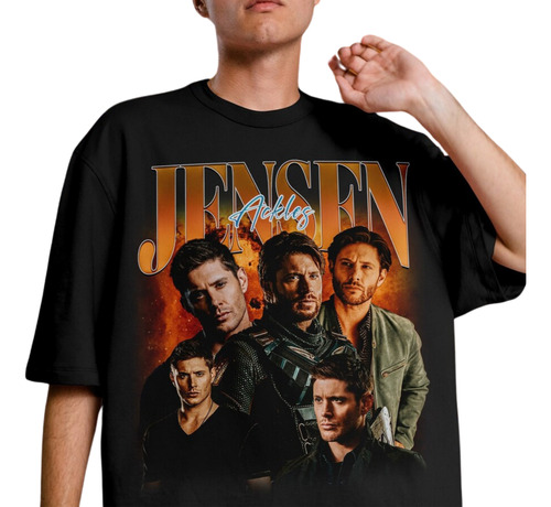Camiseta Jensen Ackles, Playera Supernatural Dean