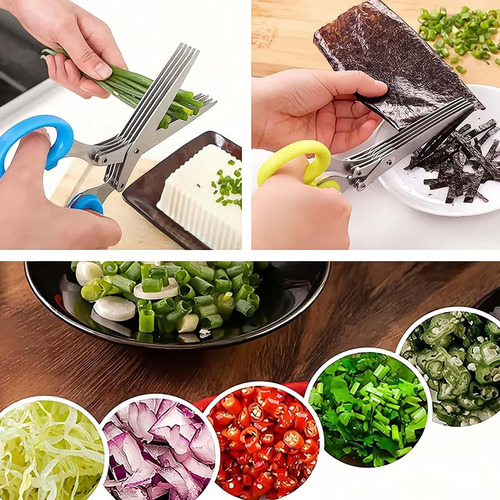 Tijeras Para Ensalada Tijeras De Cocina Multiusos