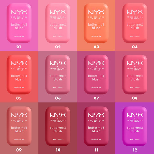 Maquillaje Profesional Blush Nyx Buttermelt Feeling Butta