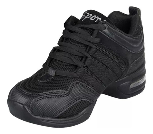 Zapatilla Para Danza Marca Sport Modelo All Black 37a44