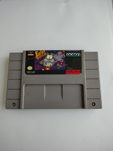 Jogo Eek! The Cat Super Nintendo Snes Original