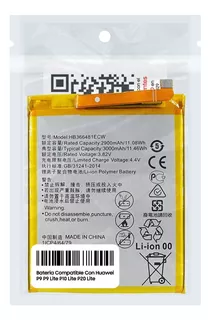Bateria Compatible Con Huawei P9 P9 Lite P10 Lite P20 Lite