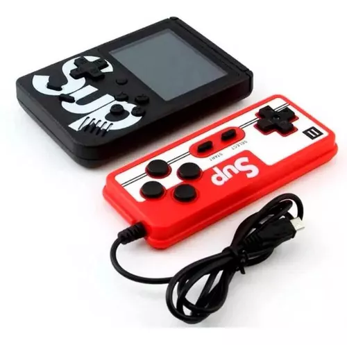 Mini Game Retro 400 Jogos Com Controle Para 2 Jogadores