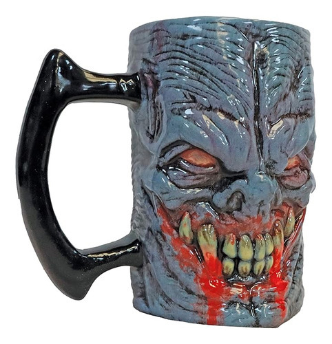 Taza Coleccionable Vampire Mug Marca Ghoulish 350001 Color Azul