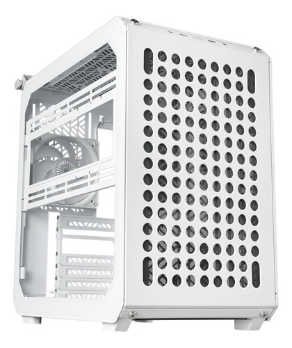 Gabinete Cooler Master Q500 Qube 500 Flatpack Q500-wgnn-s00 Color Blanco