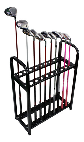 Estante Organizador Palo Golf Soporte Exhibicion Metal Alta