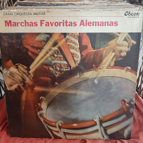 Vinilo Gran Orquesta Militar Marchas Favoritas Alemanas O2