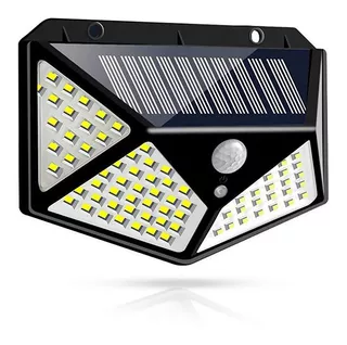 Lampara Solar Ultrabyte Con Sensor De Movimiento - 100 Leds