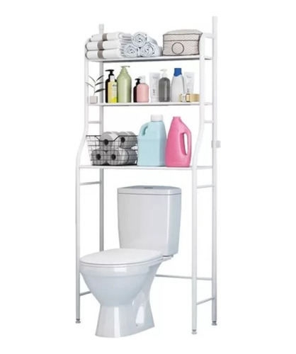 Organizador De Baño Estantería Mueble Ahorrador De Espacio