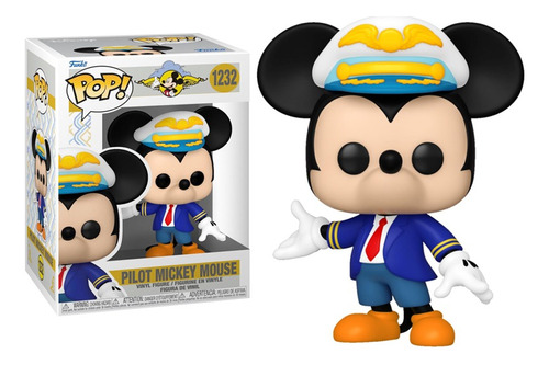 Mickey Mouse Pilot Funko Pop Mickey 1232 Disney