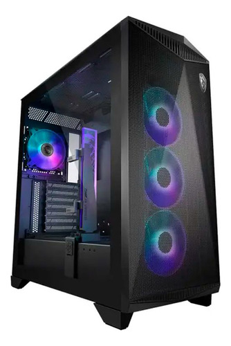 Case Gamer Mpg Gungnir 300r Airflow Negro Atx Argb Filtro