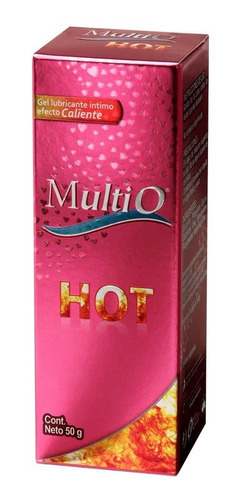 Gel Lubricante Intimo Multi O Hot Efecto Caliente 50gr