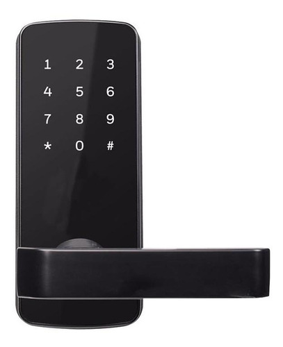 Cerrojo Para Puertas Blindadas, Mxvrk-001, Bluetooth, Negro