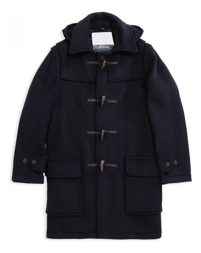 Tapado Trench Montgomery Hombre Paño Zara Man Talle L 