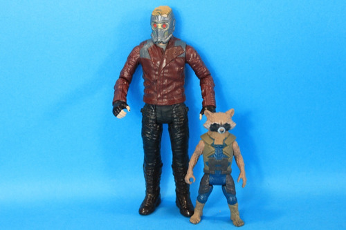 Star Lord & Rocket Raccon Avengers Hasbro (Usado)