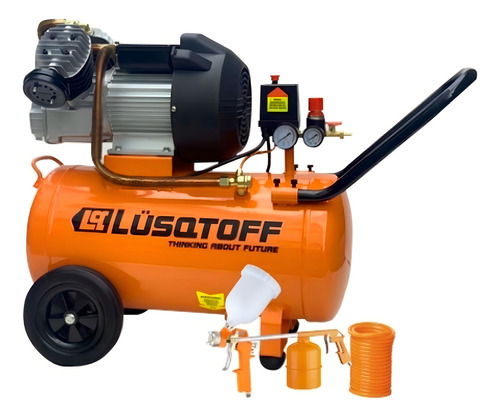 Compresor de aire eléctrico portátil Lüsqtoff LC-3550BK 50L 3.5hp 220V