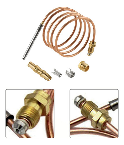 Termoacoplador De Repuesto Para Robertshaw Rheem Uv6379r 190