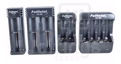 Imagen 3 de 5 de Cargador Micro Usb 2 Pilas Litio Ion 18650 14500 16340 26650