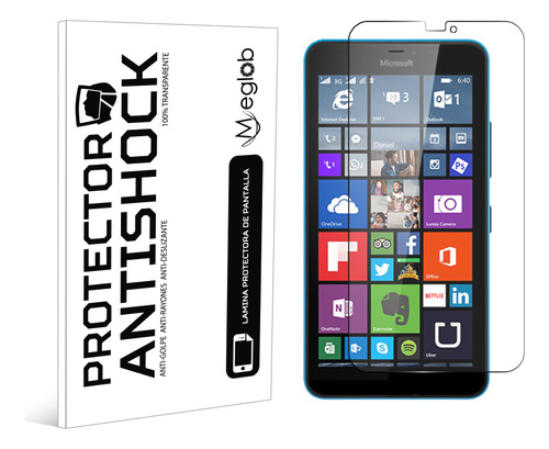 Protector Pantalla Antishock Para Microsoft Lumia 640 Xl