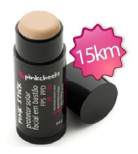 Protetor Solar Facial Bastão Pinkcheeks Pink Stick Fps 90 Fpuva 70
