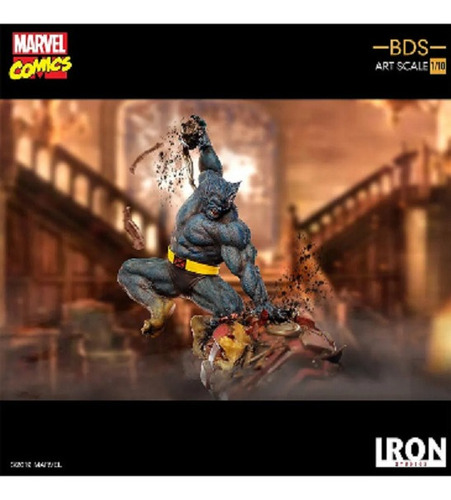 Is Beast (fera) Marvel Comics - Bds Art Scale 1/10 Original