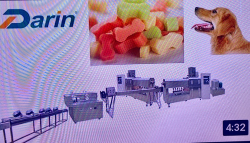 Imagen 1 de 6 de Maquina Extrusion Fabricacion Golosinas Snack Para Mascota