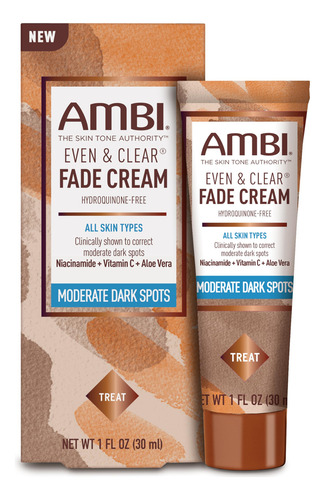 Creme Desbotante Ambi Even & Clear, Sem Hidroquinona, 30 Ml