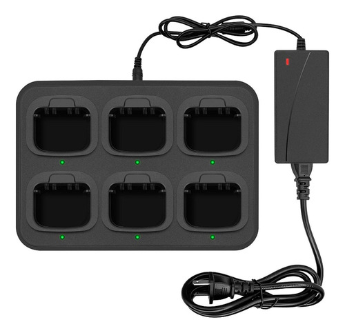 Adaptador De De 6 Vías De Ee. Uu. For Dep450 Cp140 Cp150