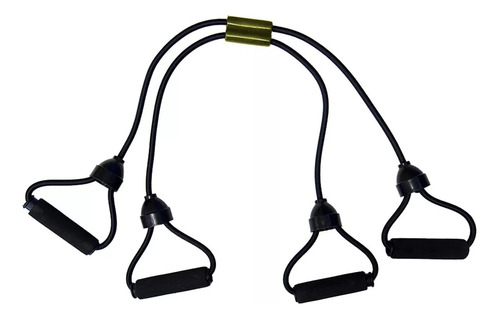 Banda Cuerda Elástica 8mm Para Pilates Ejercicios Mvd Sport