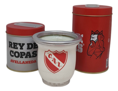 Set De Mate Deluxe Independiente Yerbera Azucarera Mate