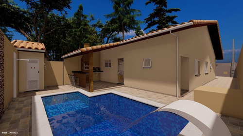 Imagem 4 de 15 de Casa Para Venda Em Itanhaém, Santa Júlia, 3 Dormitórios, 1 Suíte, 1 Banheiro, 2 Vagas - It832_2-1265083