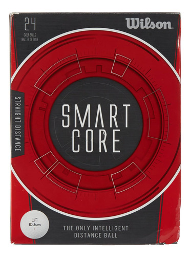 Pelotas Bolas De Golf Wilson Smartcore 12 Unidades Blanco