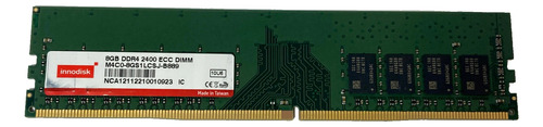 8 Gb Ddr4 2400 Mhz Pc4-19200 Ecc Servidor Sin Búfer Dimm (Usado)