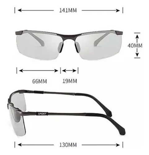 K Kit De 2 Gafas De Visión Nocturna For Conducir De Día Y