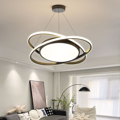 . Lámpara De Techo Led Moderna Con Luz Colgante Regulable