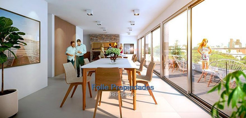 Imagen 3 de 5 de Pocitos Venta Apartamento Monoambiente Barbacoa Parrillero Cw154168