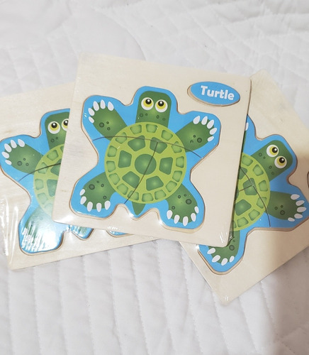 Imagen 3 de 3 de Puzzle 3 Y 4 Piezas Para Peques