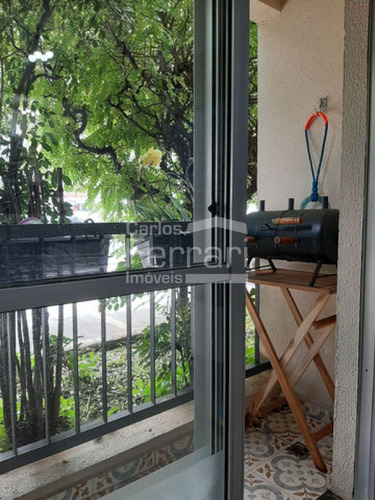 Apartamento A Venda, Vila Leopoldina, Res. Lapa I, 02 Dormitórios, 01 Vaga, Varanda, Apto - Térreo - Cf33917