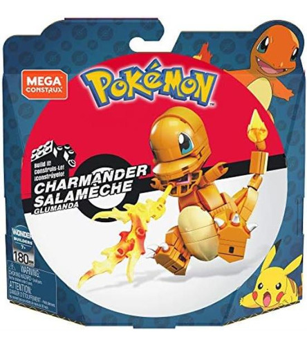Mega Pokémon Build & Show Charmander Juego De Construcción D
