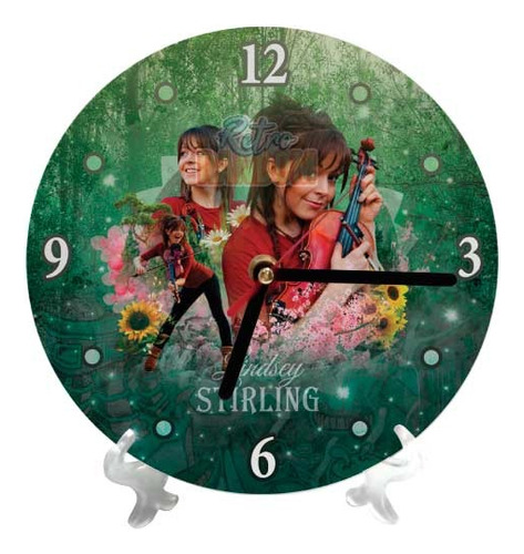 Lindsey Stirling / Reloj Mesa 19 Cm / Diseño Exclusivo