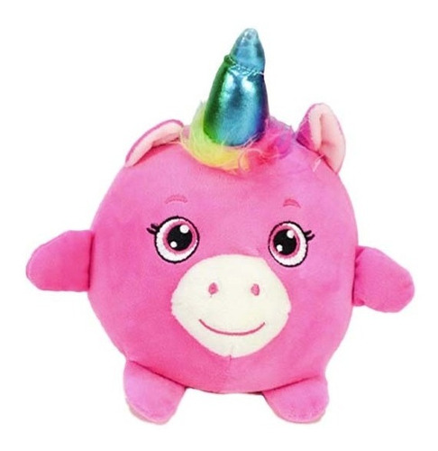 Alcancia De Peluche Unicornio Con Luz Y Sonido, 17cm