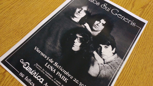 5 Láminas Músicadel Alma Pastoral Adios Sui Generis Spinetta