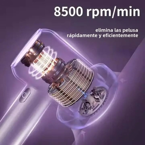 Removedor Y Quita Pelusa Recargable Violeta