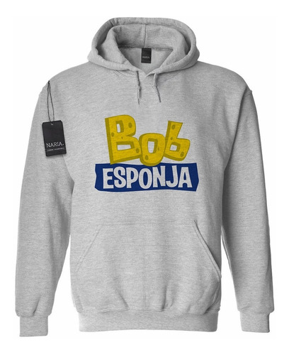 Buzo Canguro Adulto Bob Esponja Diseño Art Logo - Psbe4