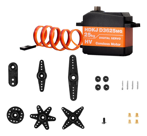 Servo Digital De Alto Par De 25 Kg Para 1/8 1/10 Rc Modelo