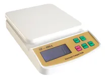 Comprar Balanza De Cocina Crema Cuadrado 7 Kg.