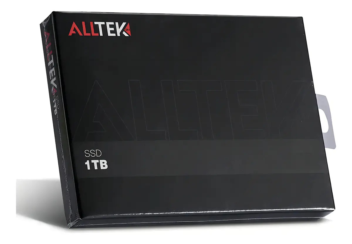 Ssd Alltek 1tb Sata Iii 6gbs 2.5 - 3 Anos Cor Preto