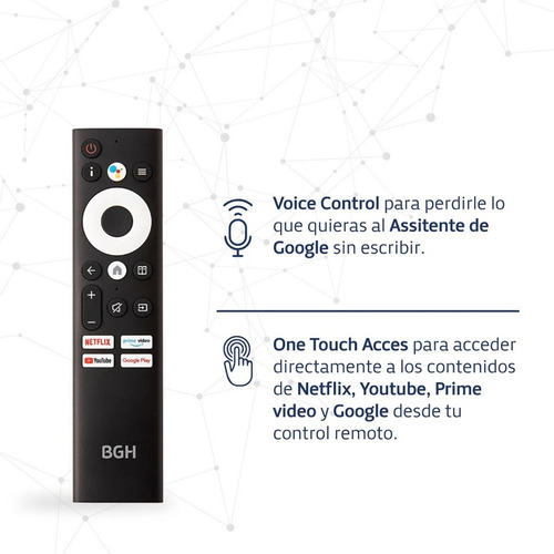 Smart TV BGH B4322FS5A LED Android TV Full HD 43" 220V
