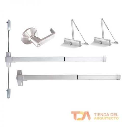 Kit Doble Barra Antipánico Dos Puntos // Marca Yale