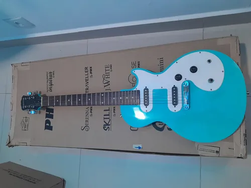 Guitarra Epiphone Les Paul Sl Blue Pacific Blue | MercadoLivre